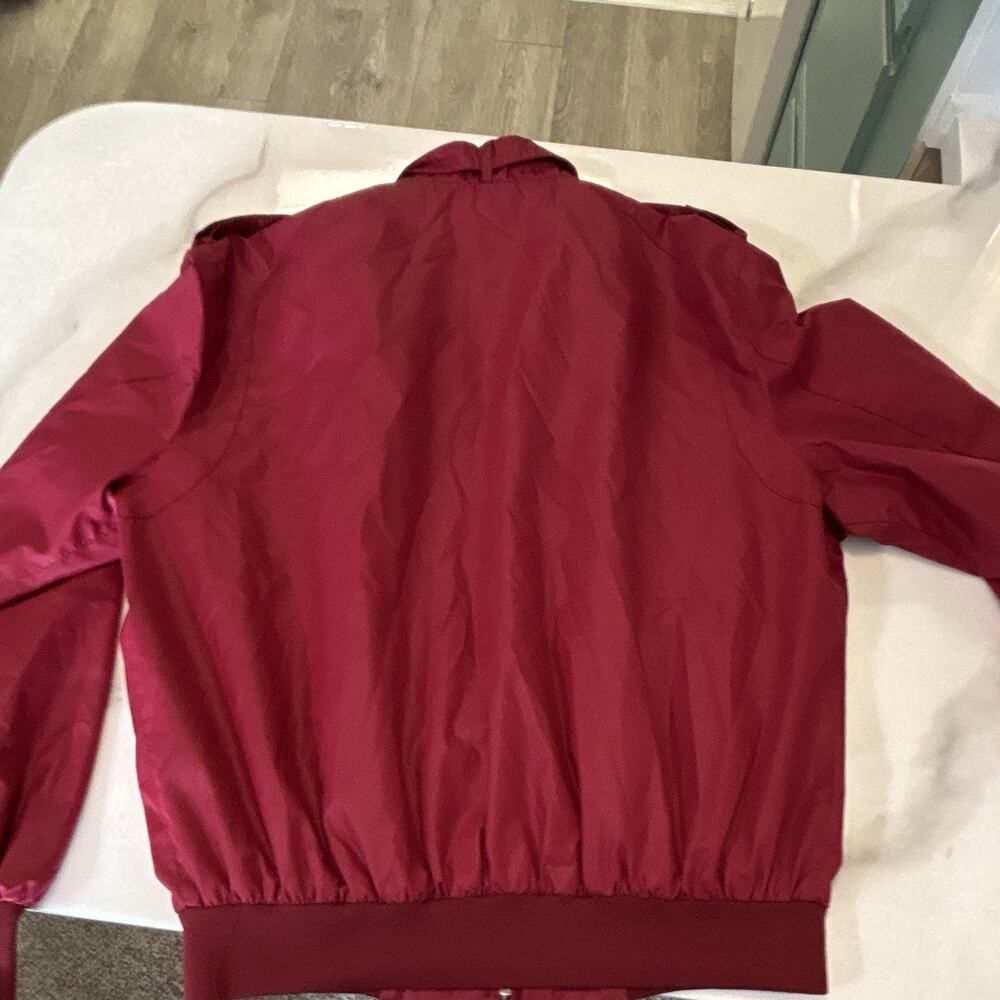 Members Only Vintage Jacket Burgundy/Maroon - Picture 8 of 8